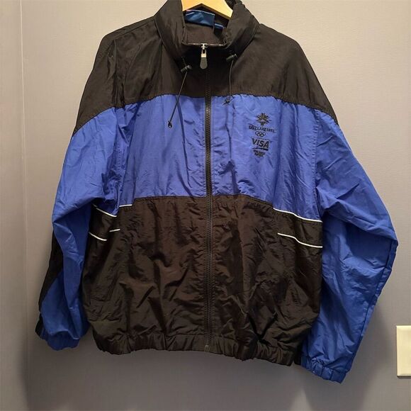 Trademark Sportswear Other - Trademark Sportswear Men's 2XL Windbreaker Jacket Salt Lake 2002 Olympics